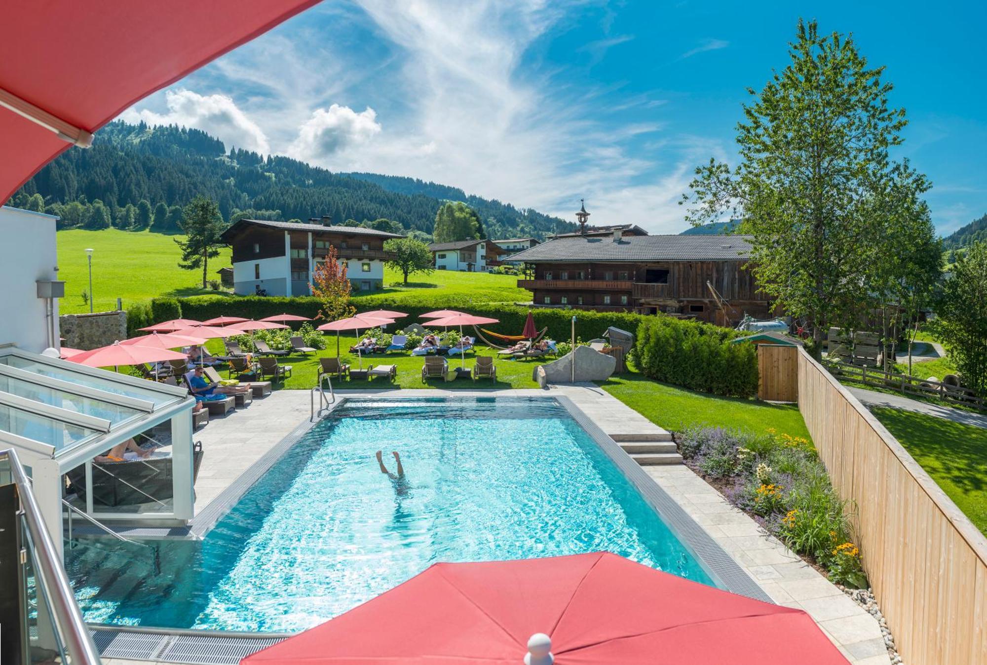 Hotel & Alpin Lodge Der Wastlhof Niederau Exterior foto